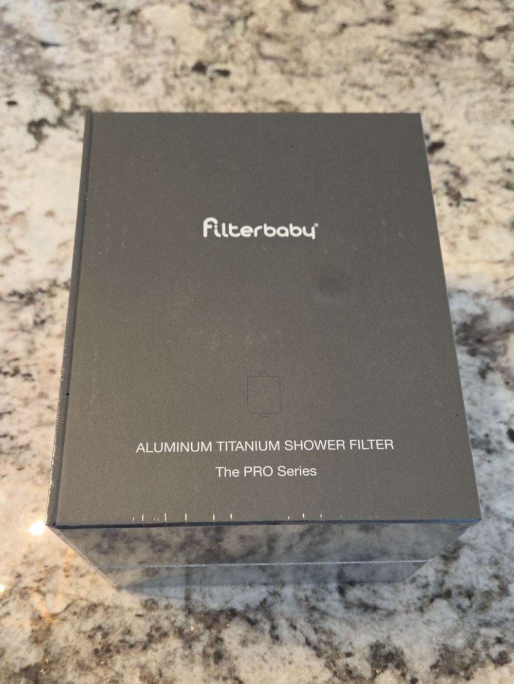 Filter Baby Aluminum Titanium Shower Filter